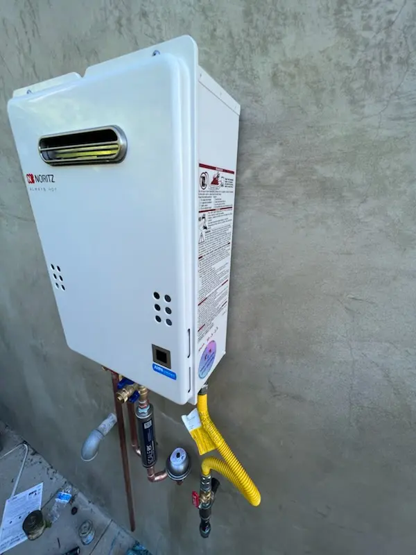 Tankless water heater installation for Regan Junction homes